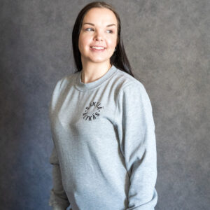 Säkylä aikuisten collegepaita pyöreä logo