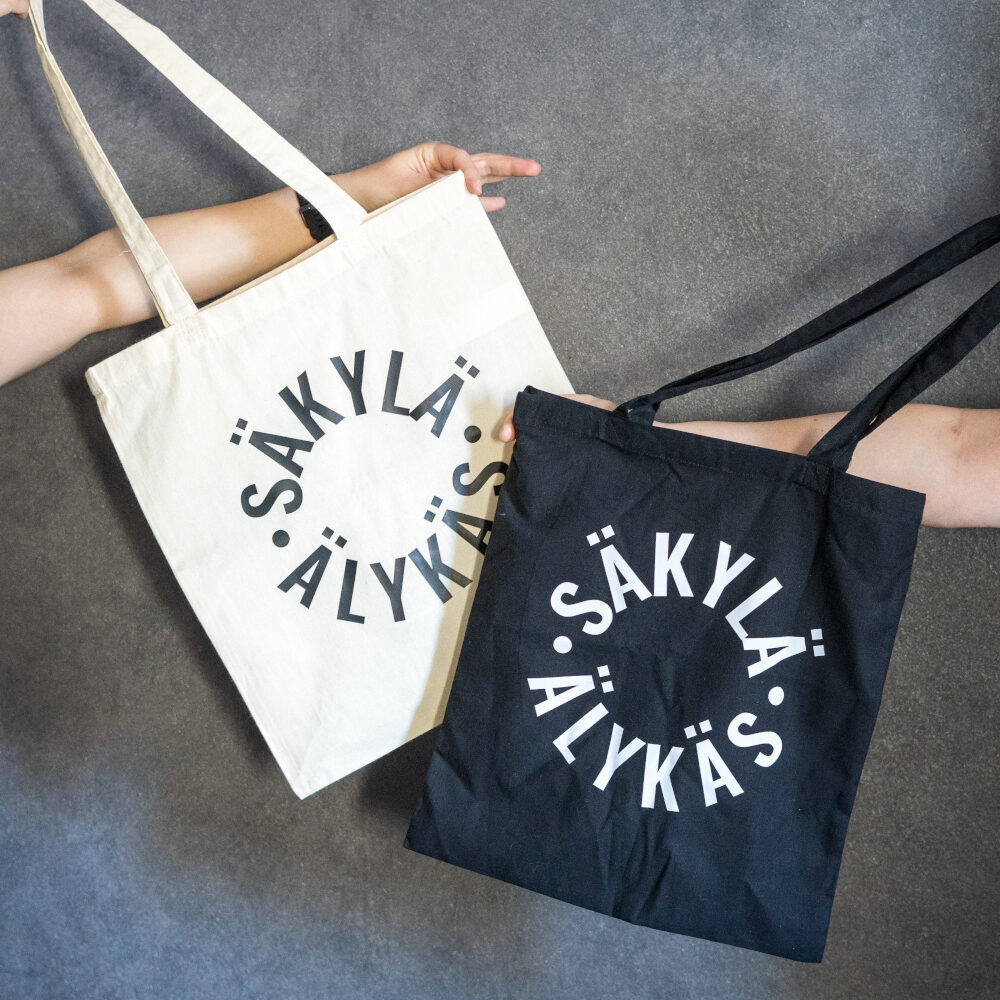 Säkylä Älykäs puuvilla kassi